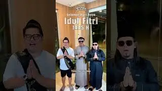 Selamat Idulfitri dari 3 Pemuda Berbahaya  #3pemudaberbahaya #shorts