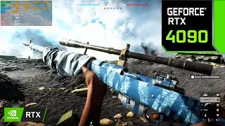 Battlefield 5 : RTX 4090 24GB + i9 13900K ( 4K Ultra Graphics RTX ON / DLSS OFF )