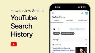 How To View & Clear YouTube Search History on Mobile