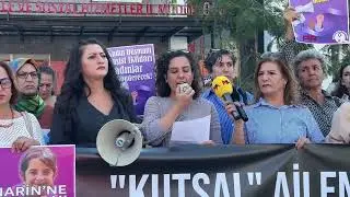 Mersin'de kadınlardan Narin için adalet çağrısı: Çocukları katledenlerin peşini bırakmayacağız