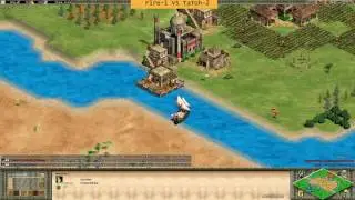 AoE 2 - F1re vs TaToh - Masters of Mega Random - G4 - semifinals