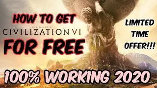 HOW TO DOWNLOAD CIVILIZATION VI FOR FREE 2020 | Epic Games SALE | Sid Meier's Civilization 6