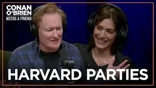 Conan Used To Throw Harvard Lampoon Parties | Conan OBrien Needs A Friend