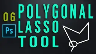 Polygonal Lasso Tool Photoshop CC Class 06 by GFX Mentor Designer