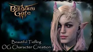 BALDUR'S GATE 3 || Beautiful Tiefling [Original Character 