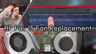 HP Pavilion Cooling Fan Error Message Fix - LFC
