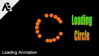 After Effects Tutorial: Loading Circle - Animation In After Effects