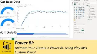 Power BI: Animate Your Visuals in Power BI, Using Play Axis Custom Visual