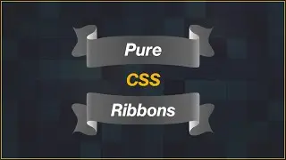 [Arabic] HTML, CSS Tutorials - Create Ribbon Without Images