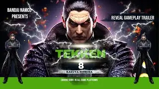 Tekken 8 Kazuya Mishima Reveal Gameplay Trailer