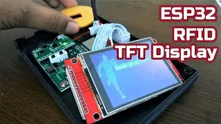 ESP32 based RFID data terminal project using Arduino IDE