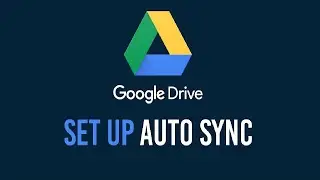 How to AUTO backup your files folder to Google Drive |  Auto Synchronize to Google Drive