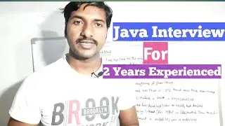 Java Interview Preparation for 2 Years Experienced | java Coding interview questions