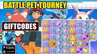 Battle Pet Tourney & 12 Giftcodes Gameplay - Pokemon RPG Android | Battle Pet Tourney 12 Codes