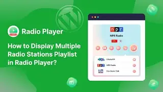 How to Display Multiple Radio Stations Playlist in Radio Player