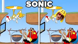 Sound effects of [Good VS Bad Sonic] 😂