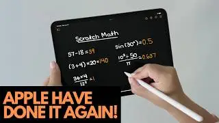 Apples iPad Calculator App for Math Notes: The ULTIMATE Study Tool! [iOS 18]