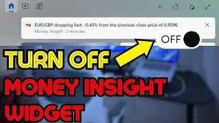 How to Turn Off Windows 11 Money Insights