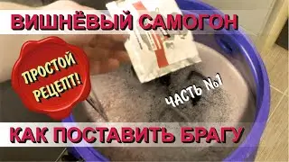 ✅ Как сделать вишневый самогон. Простой рецепт. Подробно. Киршвассер.