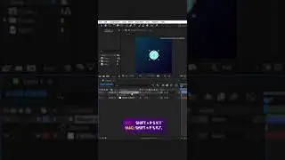 Transform Properties in After Effects | #shorts #keyboardshortcuts