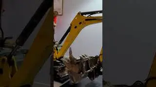 Kitchen Invasion! Excavator Drives Through House to Dig Dirt for Backyard Pool!