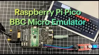 Raspberry Pi Pico, BBC Model B emulator.