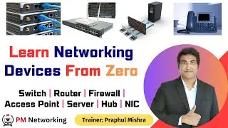 Learn Networking Devices Like Switch, Router, Firewall, Access Point and WLC | Network Fundamentals