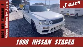 1998 NISSAN STAGEA / GF-WGC34/ RB25 NEO STRAIGHT 6 / J cars