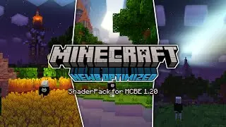 MCPE aesthetic ShaderPack 1.20 NewB Optimized