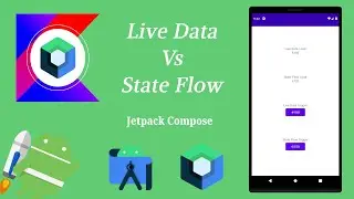 How to Use Live Data Vs State Flow in Jetpack Compose | Android | Make it Easy