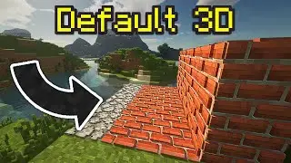 Minecraft 3D BLOCKS Texture Pack • Default 3D Resource Pack