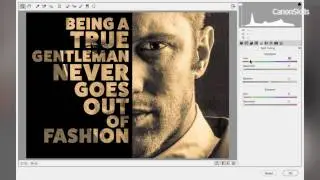 Combining text and portraiture in Photoshop CC