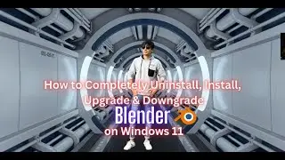 How to Uninstall, Upgrade or Install Blender on Windows 11 (2024)