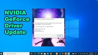 FIX - Known issues with graphic driver | NVIDIA GeForce Driver Update | RTX 30 series | RTX 3080