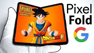 Google Pixel Fold Unboxing - $1900 Foldable Phone! (PUBG x Dragon Ball Super)