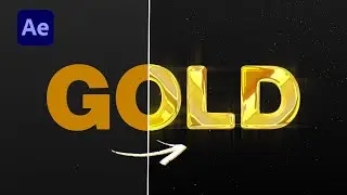 Achieve The Ultimate Gold Texture In After Effects