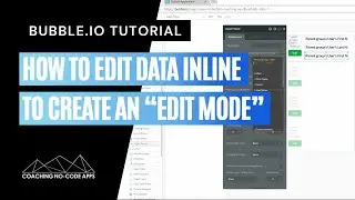 How to edit data inline (aka create an 