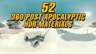 52 POST APOCALYPTIC HDR MATERIALS FOR UNREAL ENGINE