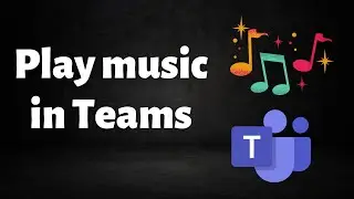 Best way to play music in a Teams meetings without sharing your screen
