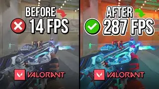 🔧 VALORANT:  BEST SETTINGS TO BOOST FPS, FIX FPS DROPS & STUTTER 🔥 | Low-End PC ✔️