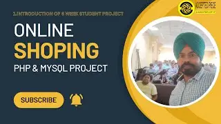 1. introduction of PHP and MySQL Project