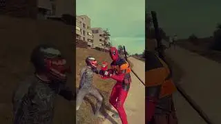 spider-man vs venom & deadpool voodoo fight 