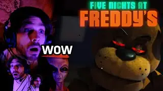 Vinny REACTS to FIVE NIGHT FREDDY Movie TRAILER (wow)