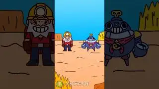 tick explodes #brawlstars #brawlstarsanimation #dynamike