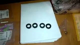 Нижние уплотнительные кольца форсунок фирмы FEBEST  для 1nz-fe