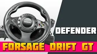 Руль Defender Forsage Drift GT - Обзор, Тест