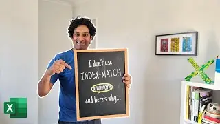 STOP using INDEX MATCH in Excel, use this instead!!!