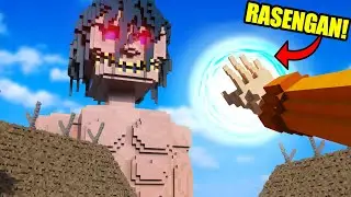 Naruto uses the RASENGAN agsinst TITANS in Teardown ANIME Mods