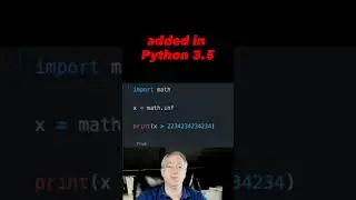 Get an infinite number in Python 