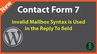 Invalid Mailbox Syntax is Used in the Reply To field